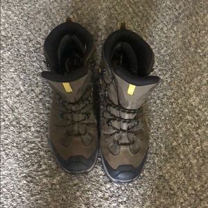 Lightly used Salomon hiking boots.